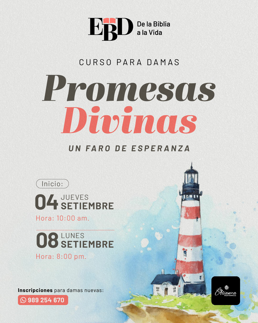 EBD I Cuso de Damas