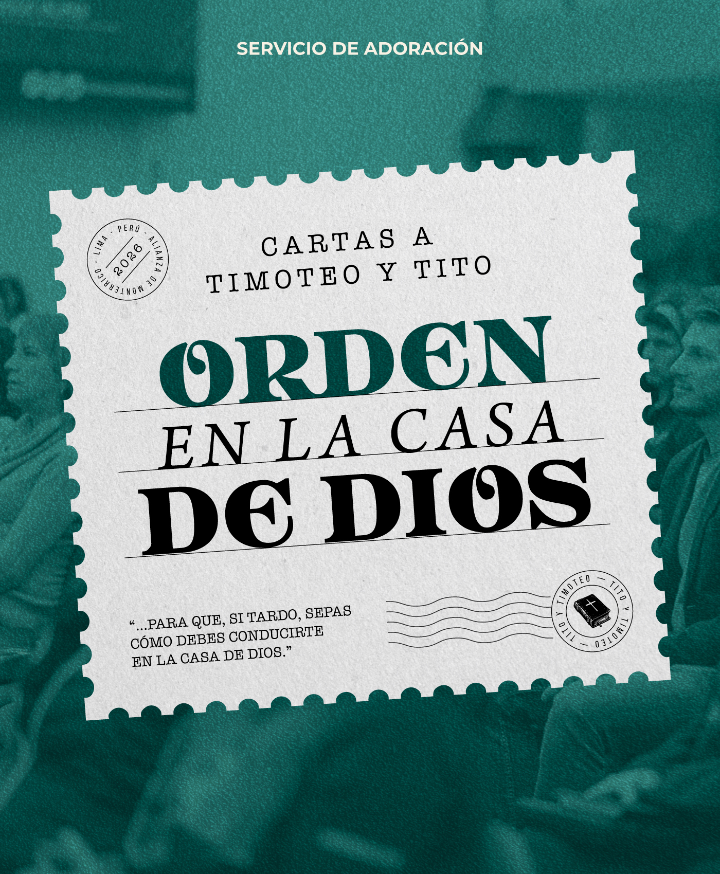 Orden en a casa de Dios